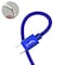 Emerald Blue 10FT USB Type C Braided Fast Charging Cable EE-AC10-BLU - alternate 1